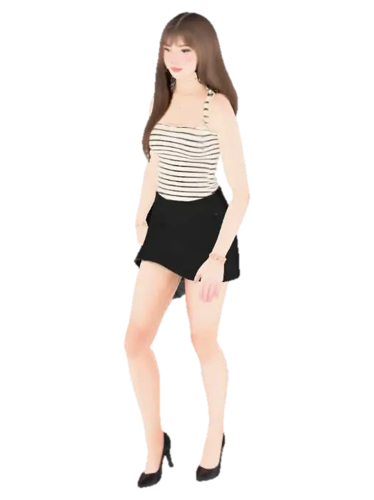 3D-модель Fashion Statement - Trendy, сгенерированная ИИ