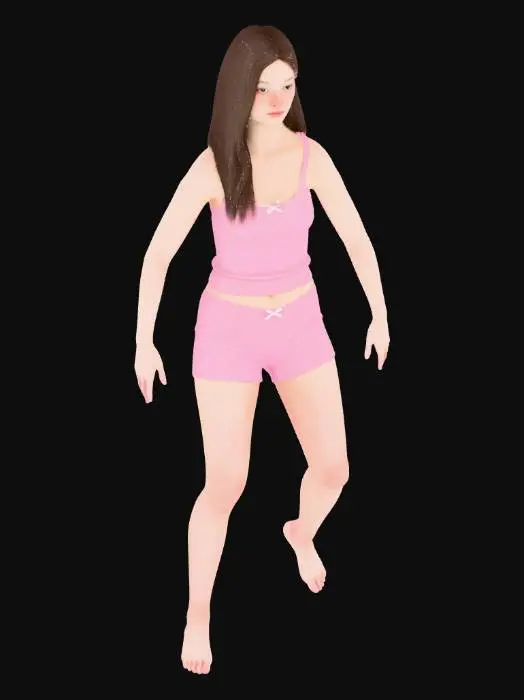 3D model for Serene Pose