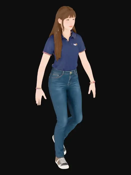 3D model for Virtual Assistant Pose