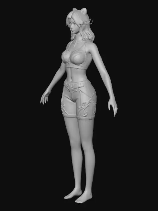 3D model for Emerald Enchantress