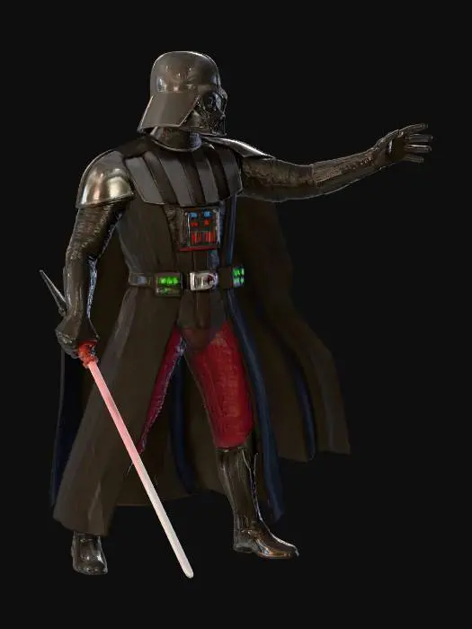 3D model for Darth Vader Unleashed