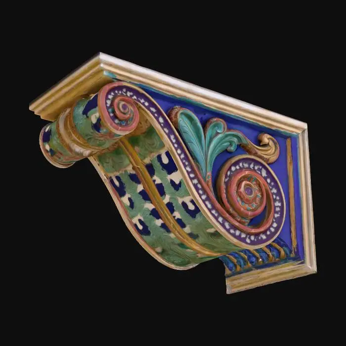 3D model for Ornate Architectural Corbel