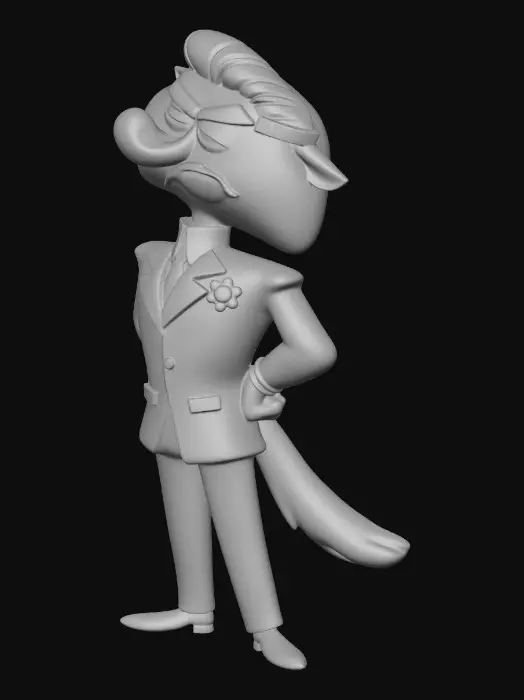 3D model for Paulie