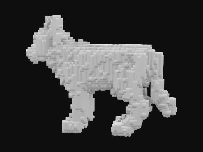 3D model for a highly detailed realistic Bobcat