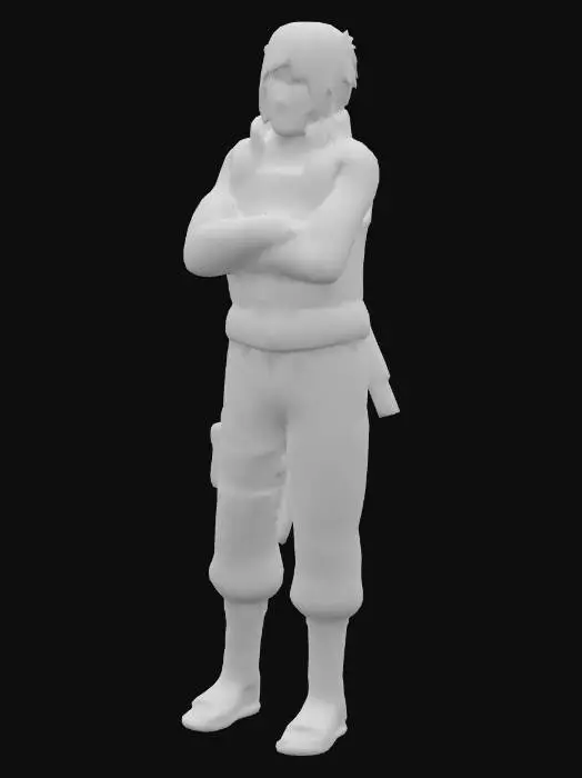 3D model for Darko Uchiha (Anbu)