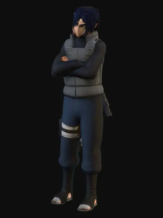3D model for Darko Uchiha (Anbu)