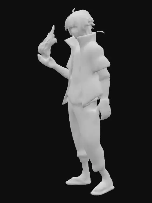 3D model for Original Character: Darko Uchiha.
with a Sharingan in his eyes.
Shadow Flame in his left hand.
His clothes: Black short jacket, Black pants, Grey t-shirt, dark blue gloves, Dark Blue Naruto's ninja sandals and Black Hair.