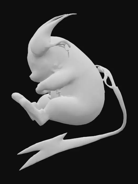 3D model for Raichu (Electric Charm)