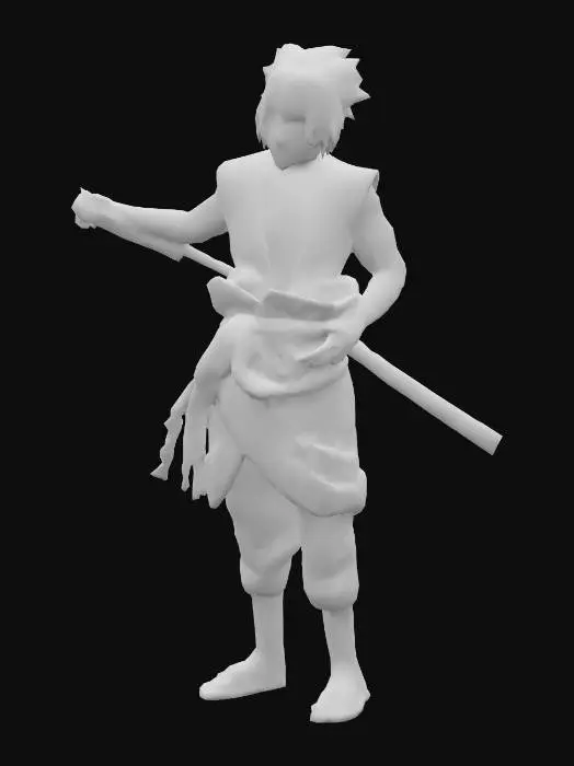 3D model for Sasuke Uchiha (HEBI)