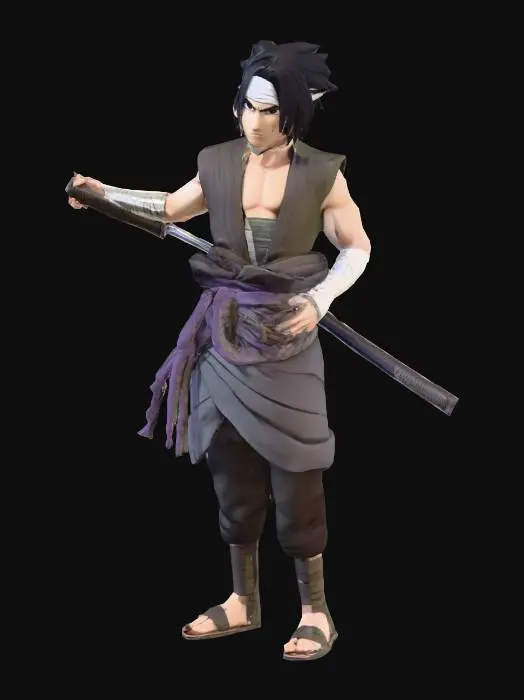 3D model for Sasuke Uchiha (HEBI)