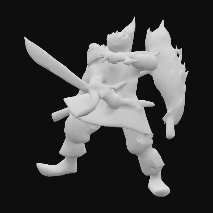 3D model for Samurai Specter Susano'o (Madara)