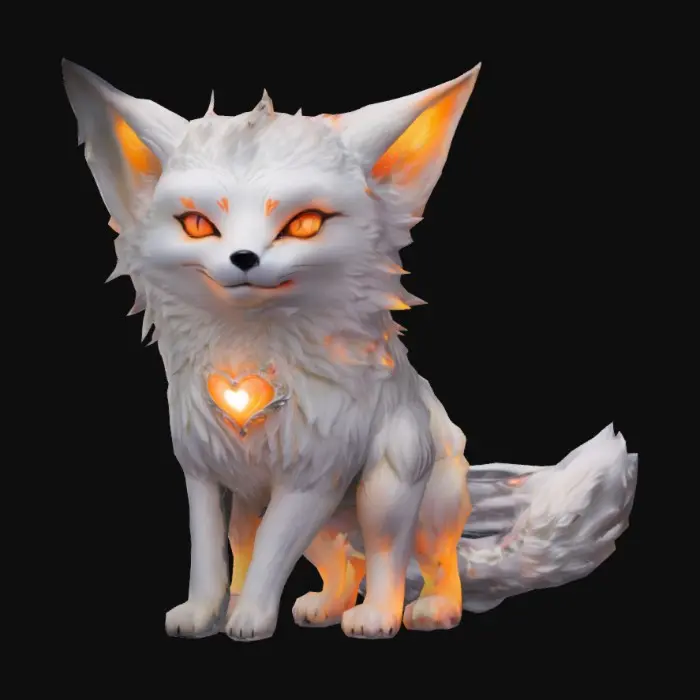 3D model for Mystic Ember Fox