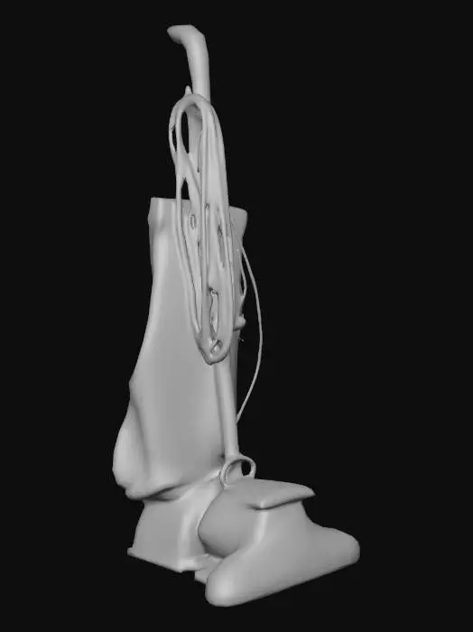 3D model for Vintage Vacuum Cleaner