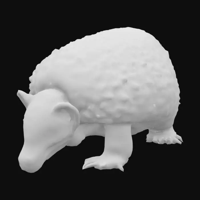 3D model for Armadillo Charm