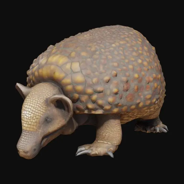 3D model for Armadillo Charm