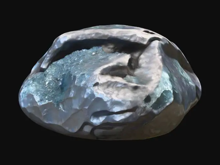 3D model for Raw Iron Ore