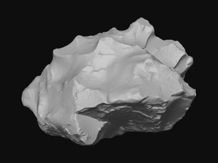 3D model for raw copper-ore