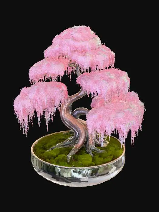 3D model for Celestial Cherry Bonsai