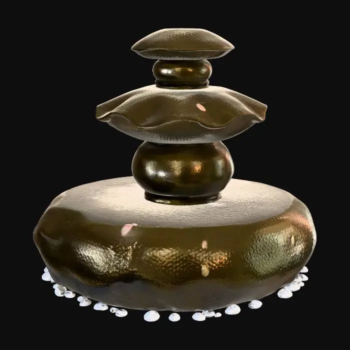3D model for Zen Fountain
