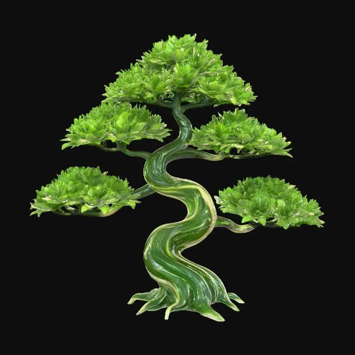 3D model for Zen Bonsai