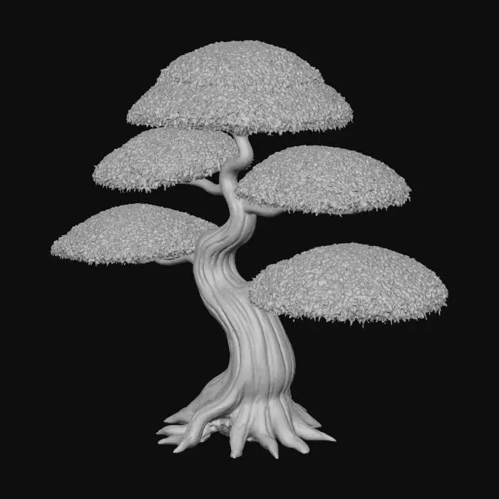 3D model for Zen Bonsai Natural