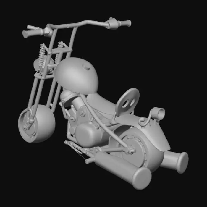 3D model for Iron Bike