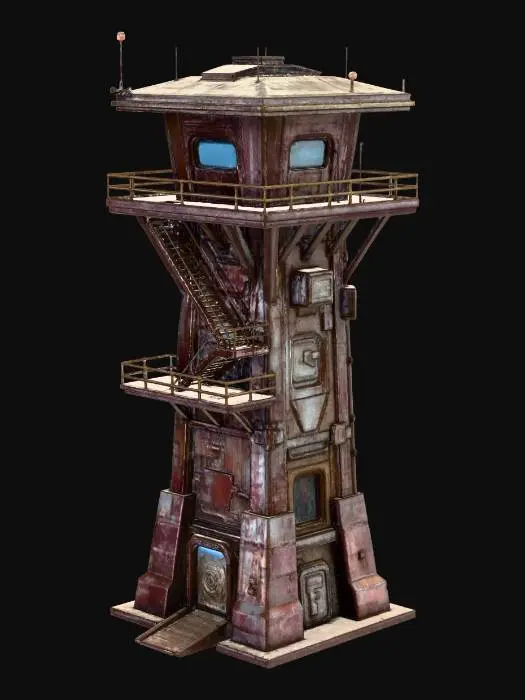 3D model for Rusted Watchtower