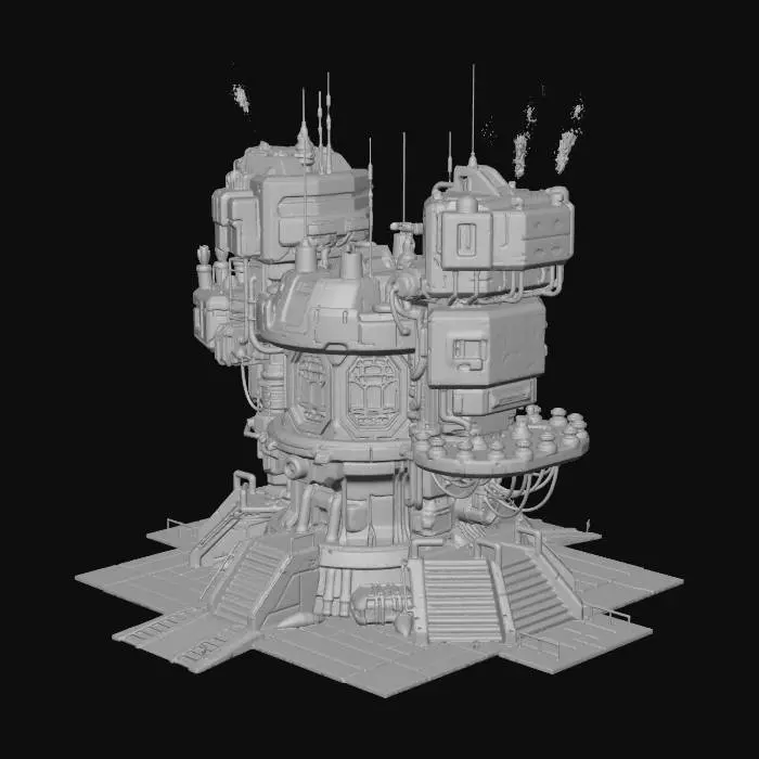 3D model for Ember Citadel