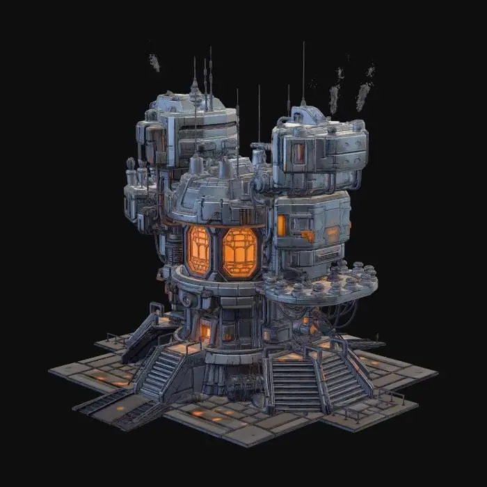 3D model for Ember Citadel