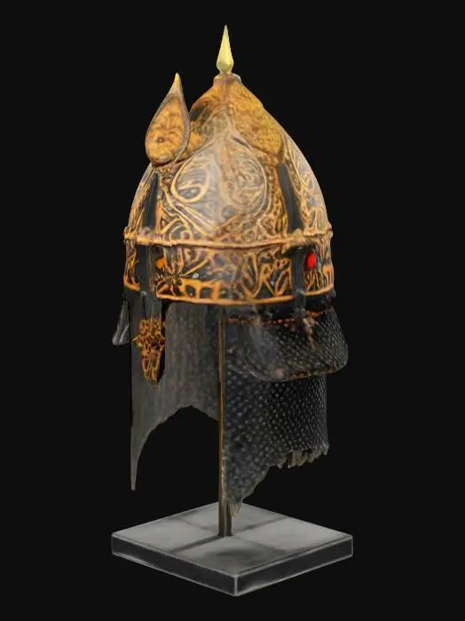 3D model for Fatih Sultan Mehmet Miğfer