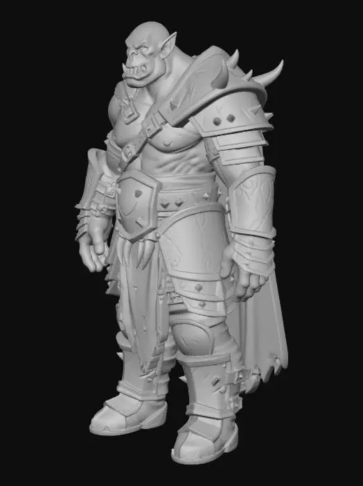 3D model for Warlord of the Iron Fangs