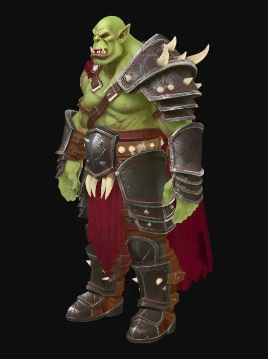 3D model for Warlord of the Iron Fangs