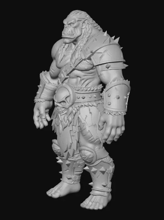3D model for orky