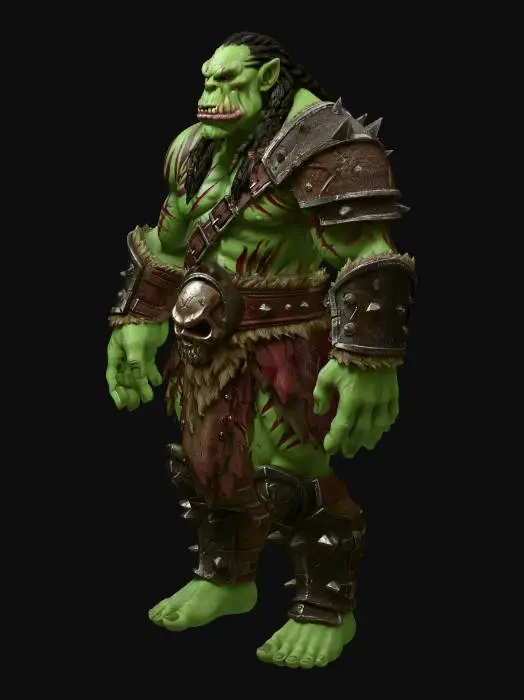 3D model for orky