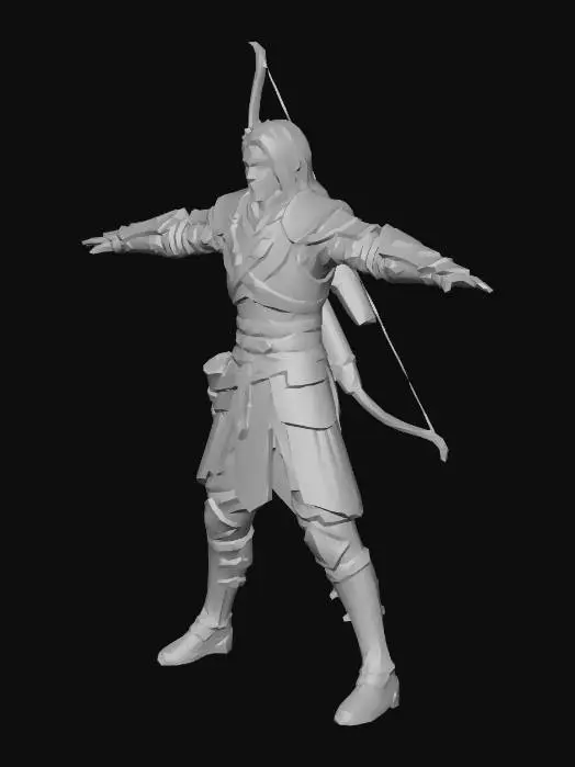 3D model for Ironwood Archer