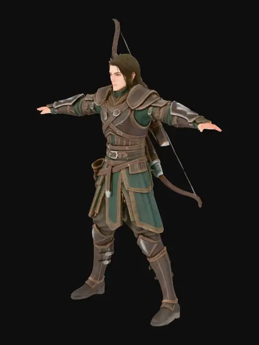 3D model for Ironwood Archer