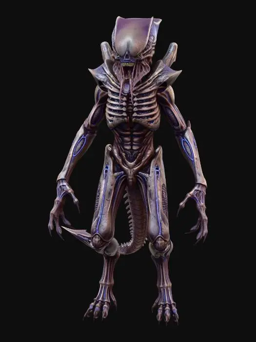 3D model for Celestial Xenomorph Warlord