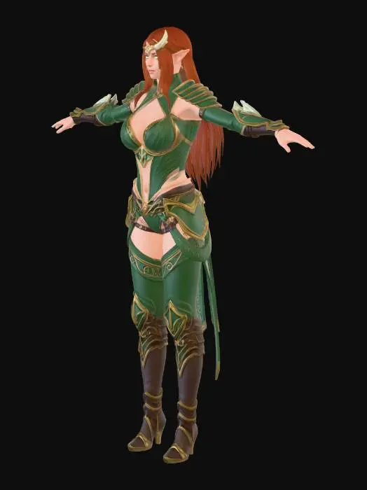 3D model for Verdant Sentinel