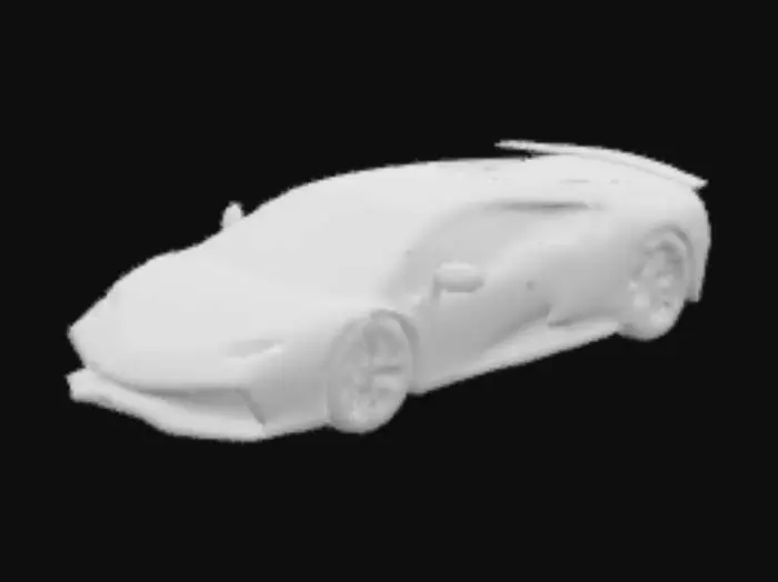3D model for Low Poly lamborgini