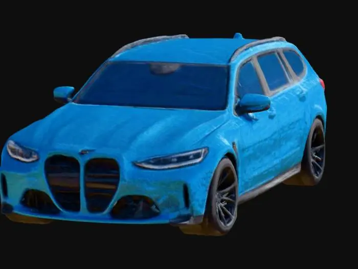3D model for Blue Elegance