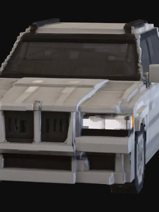 3D model for Pixelated Ride