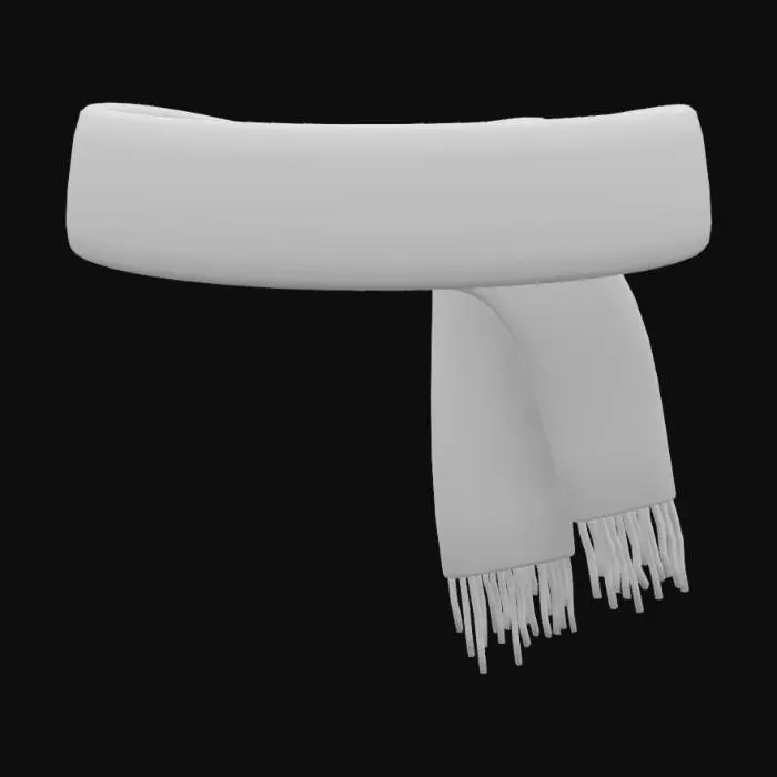 3D model for scarf