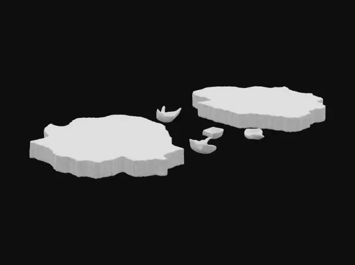 3D model for cool cave platform
