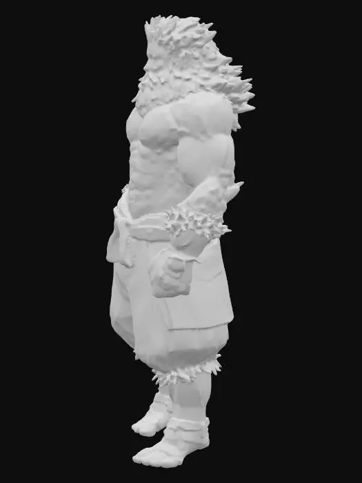 3D model for Pixel Warrior