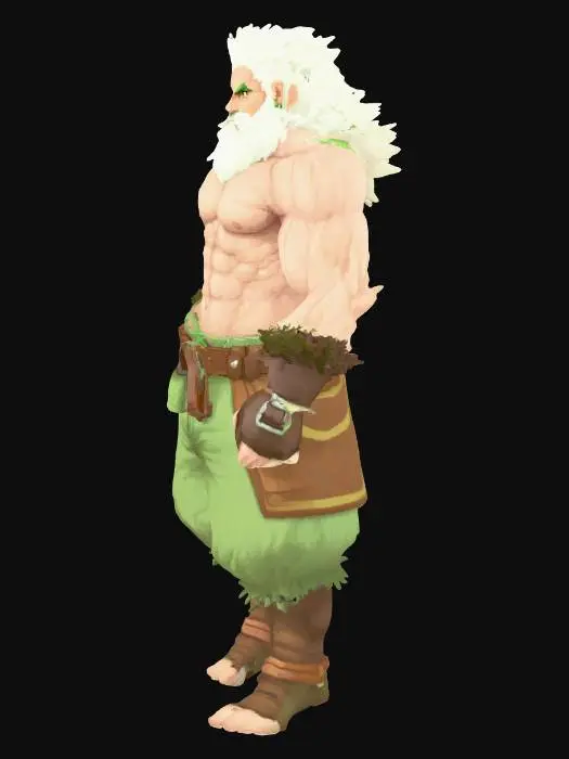 3D model for Pixel Warrior