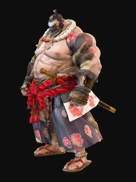 3D model for Sumo Warrior