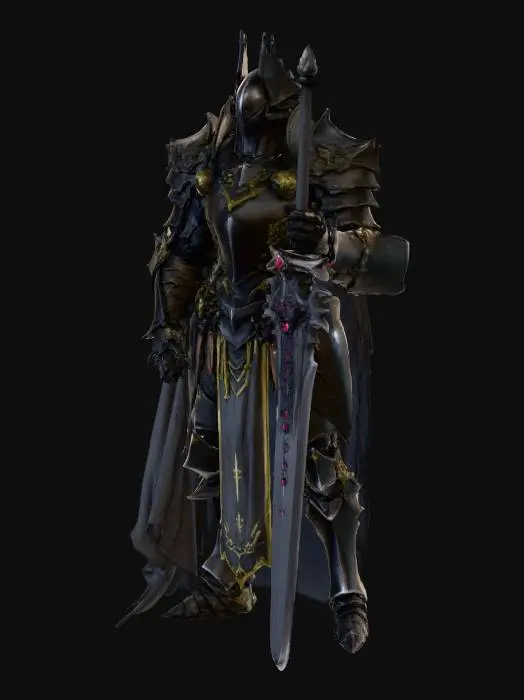 3D model for Dark Knight's Vigil