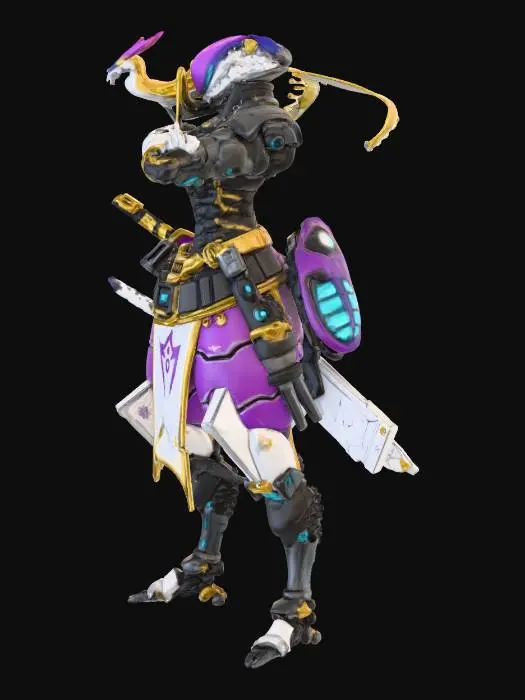 3D model for Dark Knight's Vigil