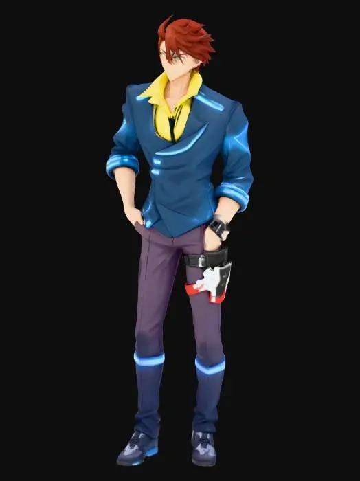 3D model for Neon Skies Wanderer