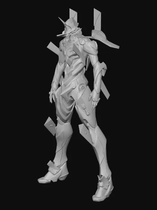 3D model for Mech Sentience